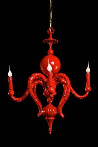 Illustration for article titled Octopus chandeliers add the right touch of tentacle to any decor